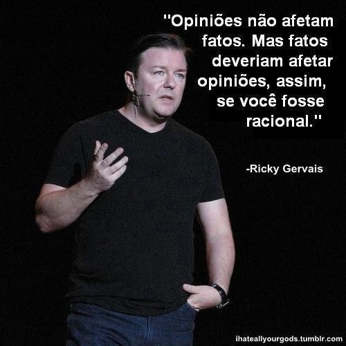 opiniões