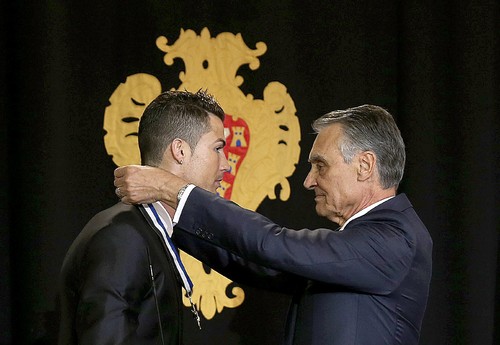 Cristiano Ronaldo condecorado