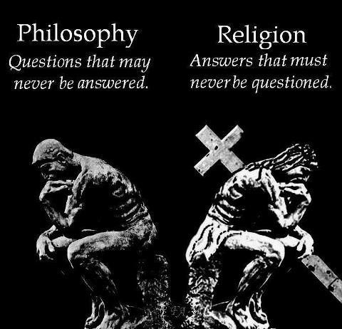 Filosofia versus religião