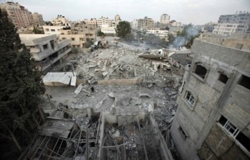 Edifícios do Hamas destruídos, Fazixa de gaza