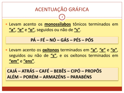 Acentuao Grfica