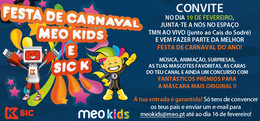 Festa de Carnaval MEO Kids e Sic K