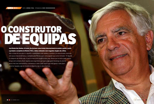 <b>José Bento</b> dos Santos, 63 anos, fez fortuna como broker internacional de ... - 6616239_MWYSm