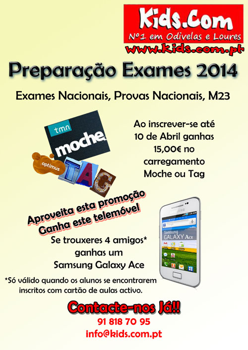 Preparacao para os exames nacionais
