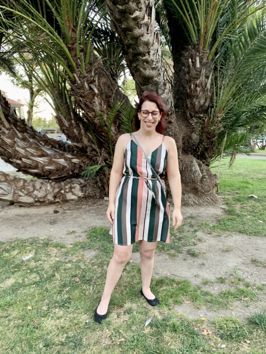 StrippedDress_Shein_meninamulher StrippedDress_Shein_meninamulher