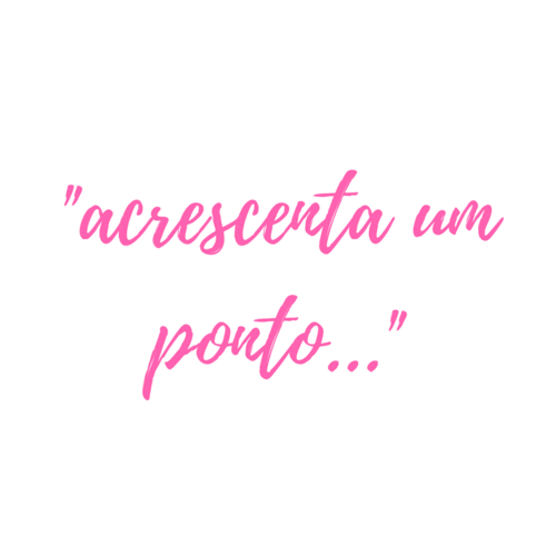 acfrescenta um ponto