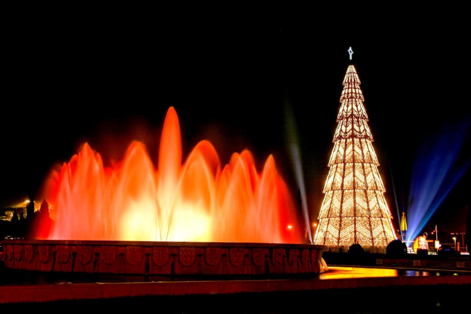 Jardim da Praça do Império [Iluminação de Nata
