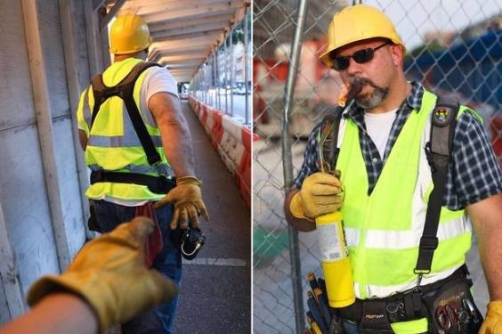 HD Trabalhador da construção civil torna-se infl