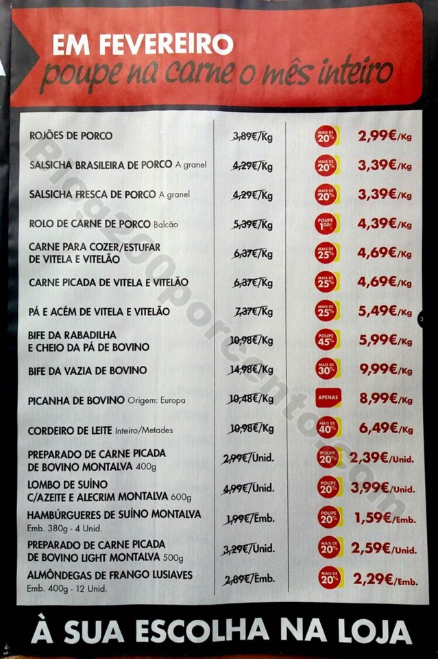 antevisão folheto Pingo Doce 1a28fev Talho/Peixaria