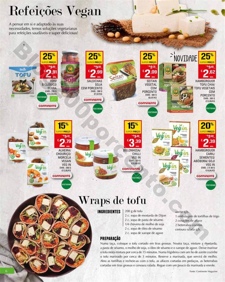 antevisão folheto promoções Continente Bio e Saudável 3a30jul