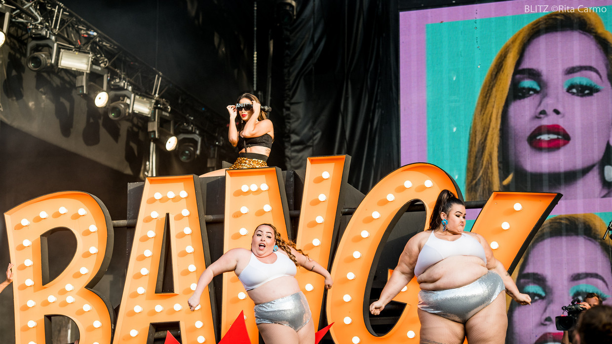 Anitta Rock in Rio Bailarinas Acima do Peso