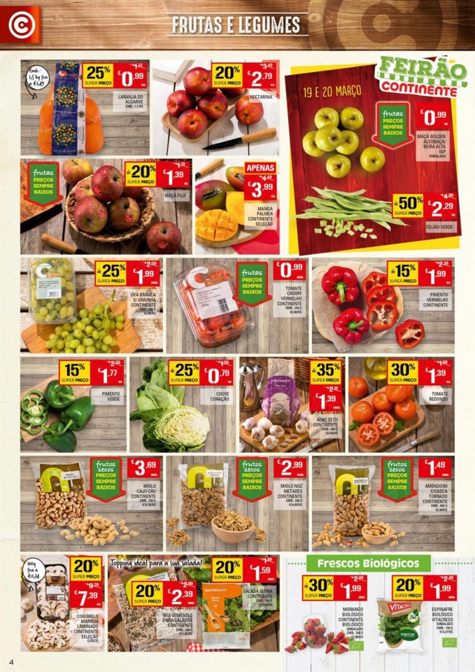 Folheto Promoções Continente Antevisão 19a25 mar