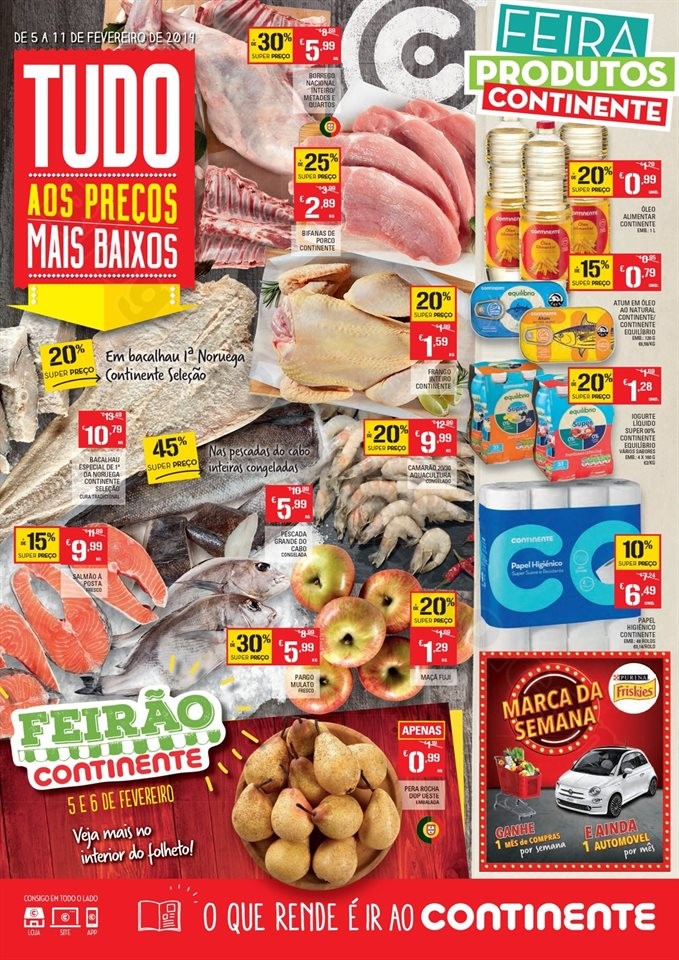 Antevisão Folheto CONTINENTE Promoções de 5 a 1 Antevisão Folheto Promoções Continente 5a11fev