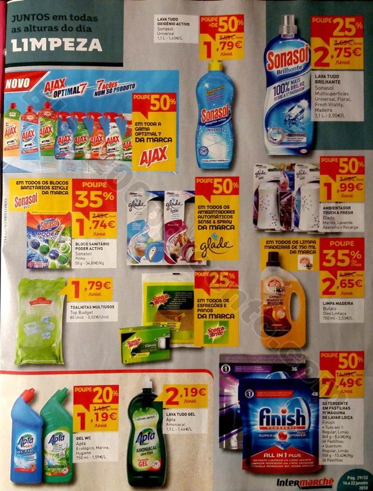 antevisão folheto Intermarché 16a22jan