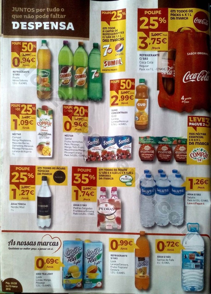antevisão folheto promoções Intermarché 6a12mar