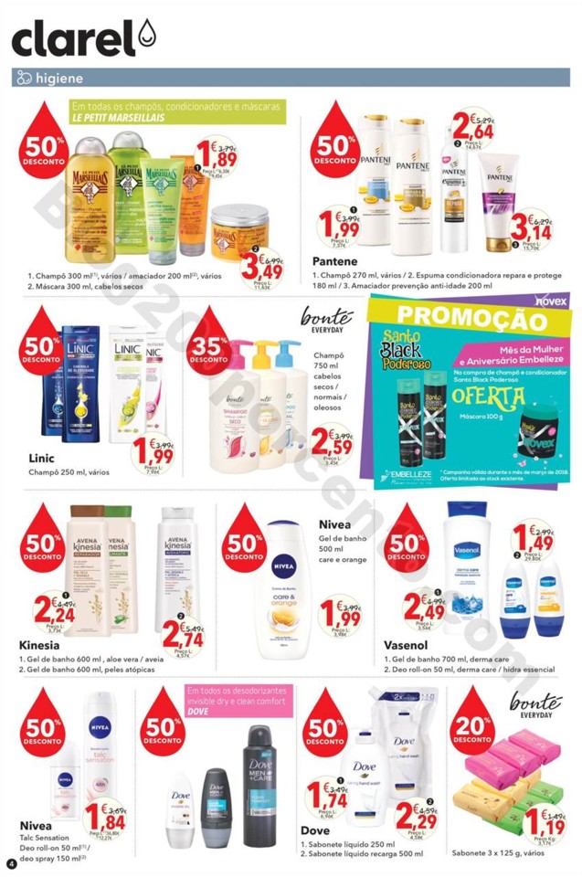antevisão folheto promoções Clarel 1a14mar