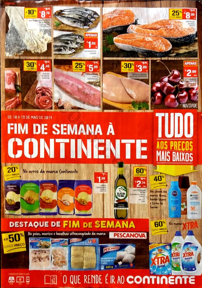 folheto fim de semana continente 10 a 13 maio_1.jp Antevisão Folheto Continente Fim Semana 10a13mai