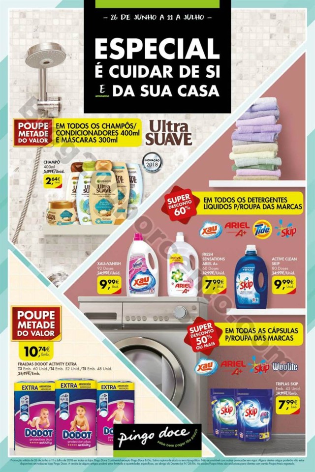 Antevisão Folheto PINGO DOCE Extra Higiene e limp