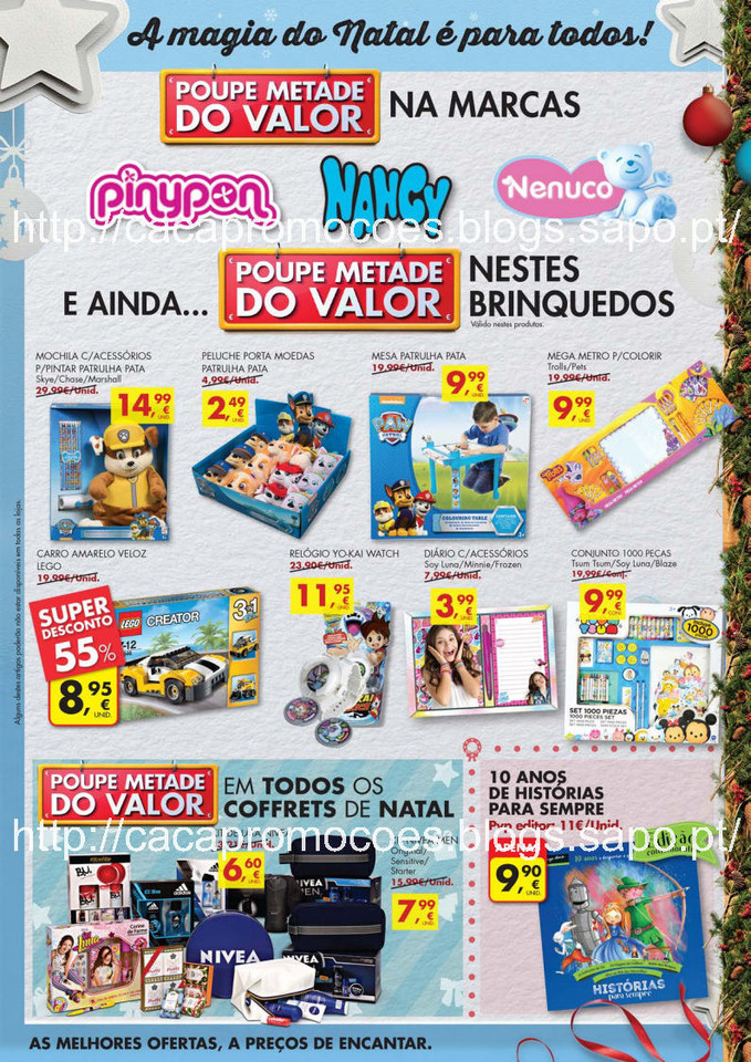 Antevisão Folheto CENTROXOGO Brinquedos Natal - 11 novembro a 16