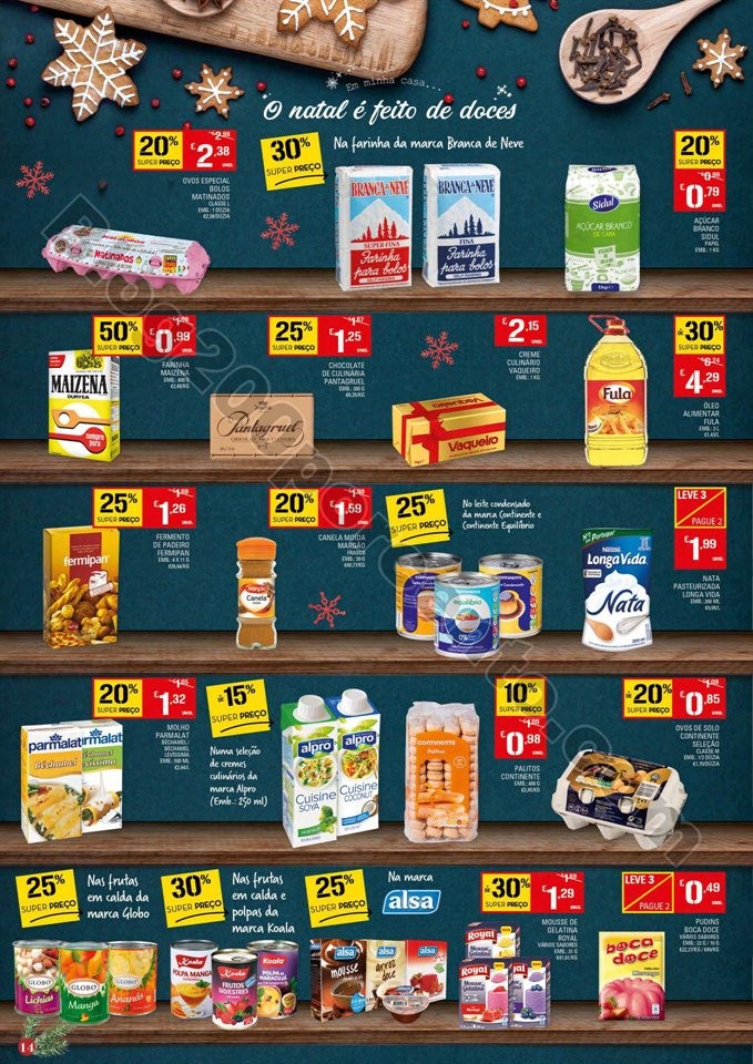 Antevisão Folheto CONTINENTE Promoções de 4 a 1 Folheto Promoções Continente Antevisão 4a 10dez - 2parte