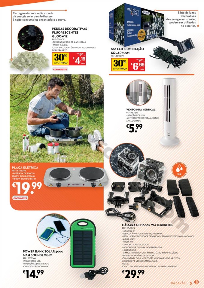 Folheto Promoções Continente Bazarão Antevisão 10a16 jul
