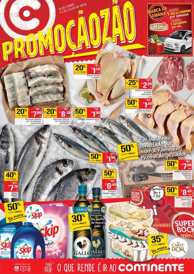 antevisão folheto promoções Continente 26jun-2jul