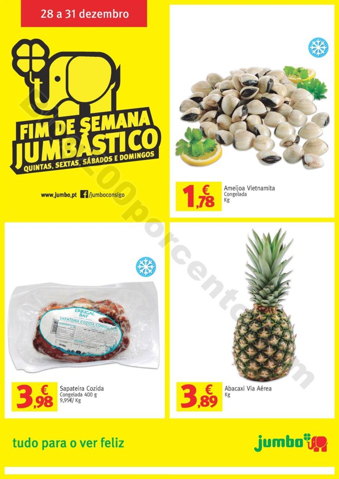 antevisão folheto Jumbo Fim de Semana Jumbástico 28a31dez