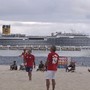 Réveillon Copacabana - Transatlânticos enfileira