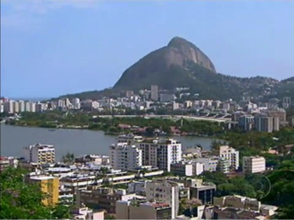 A Vista da vandara da casa da cantora Ana Carolina