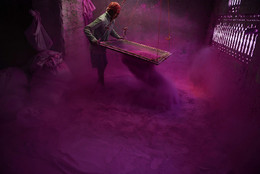 Pó Colorido, Festival Holi, Índia