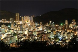 A noite no Rio a cidade iluminada neste s&aacute;bado (1