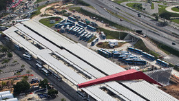Barra da Tijuca - Terminal Alvorada e os &ocirc;nibus d